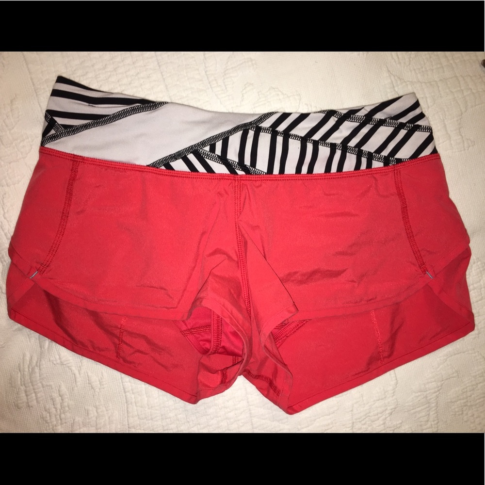 Lululemon 4-way stretch shorts